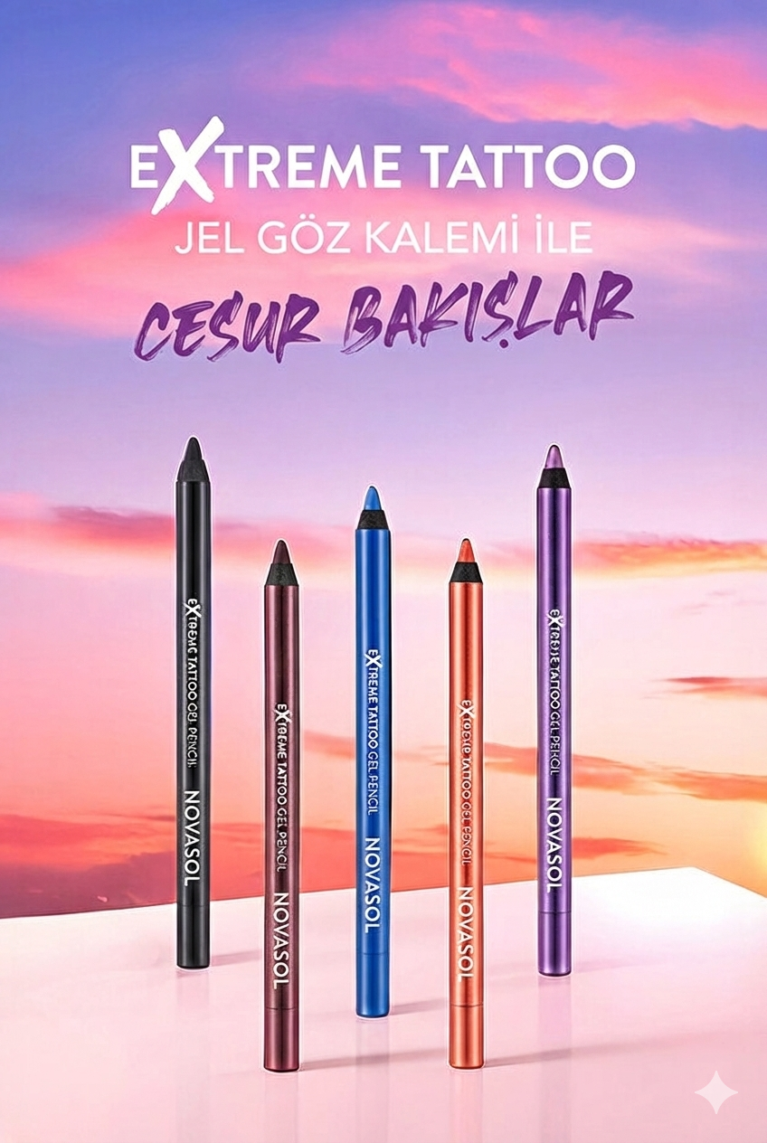 NOVASOL™ Suya Dayanıklı Jel Kalem